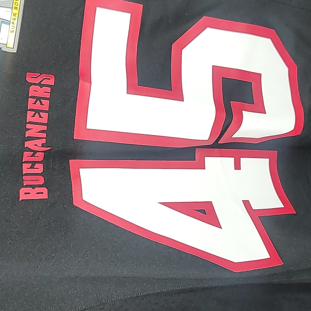 Tampa Bay Buccaneers White super bowl livjersey small 45 new nwt - Picture 5 of 7